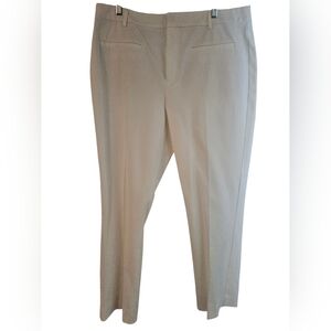 Anthropologie Beige Straight Leg Pants